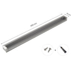 Modern Rectangular Recessed Finger Pull Handles