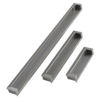 Modern Rectangular Recessed Finger Pull Handles