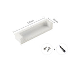 Modern Rectangular Recessed Finger Pull Handles