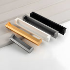 Modern Rectangular Recessed Finger Pull Handles