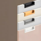 Modern Rectangular Recessed Finger Pull Handles