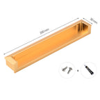 Modern Rectangular Recessed Finger Pull Handles