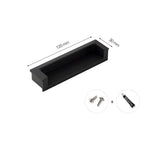 Modern Rectangular Recessed Finger Pull Handles