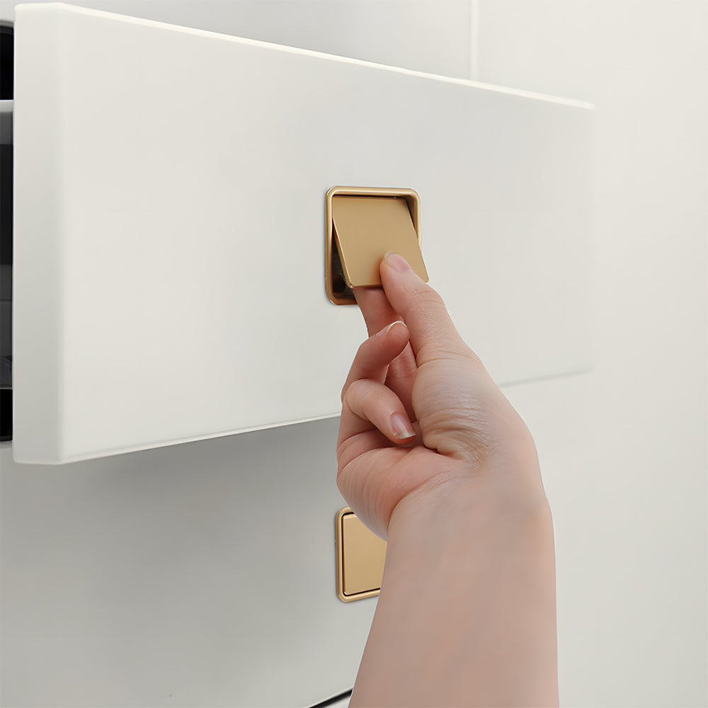 Modern Rectangular & Square Recessed Cupboard Handles