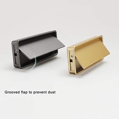 Modern Rectangular & Square Recessed Cupboard Handles