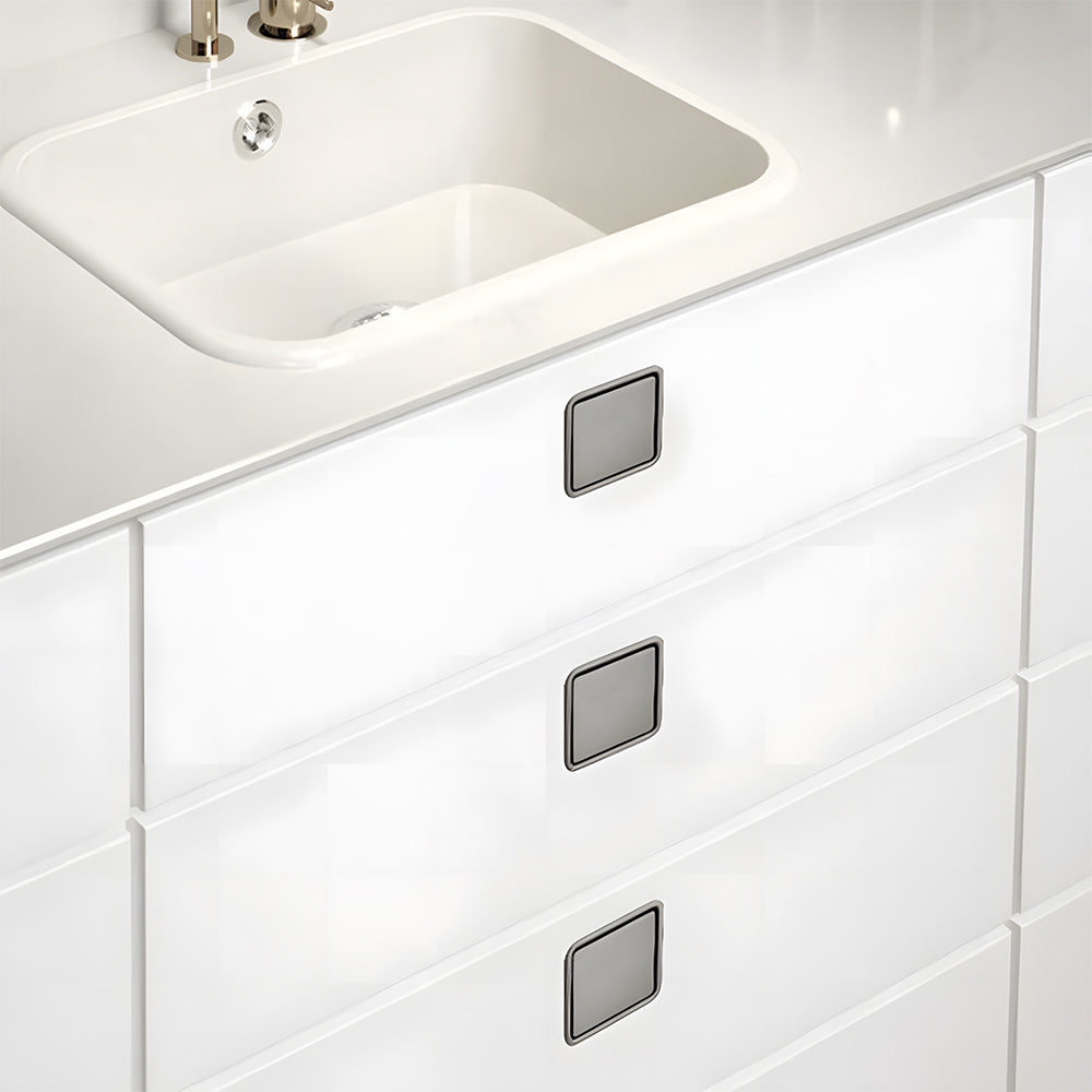 Modern Rectangular & Square Recessed Cupboard Handles