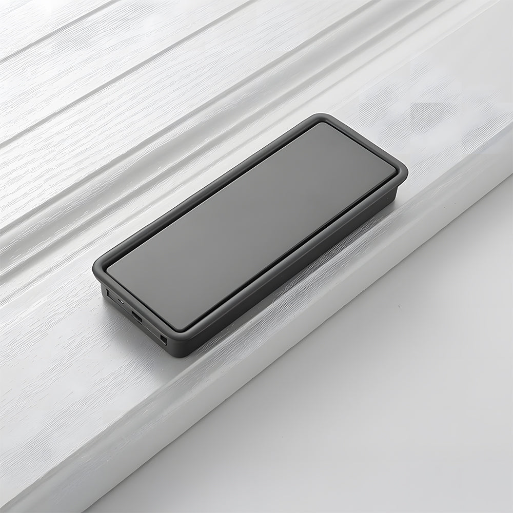 Modern Rectangular & Square Recessed Cupboard Handles