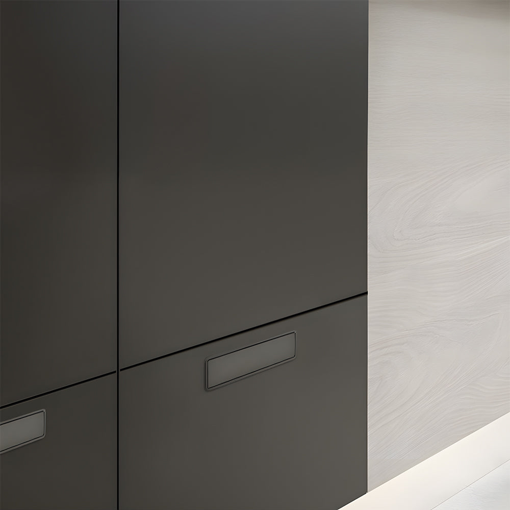 Modern Rectangular & Square Recessed Cupboard Handles