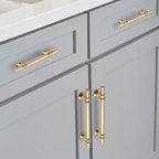 Modern Ringed T-Bar Drawer Handles & Knobs