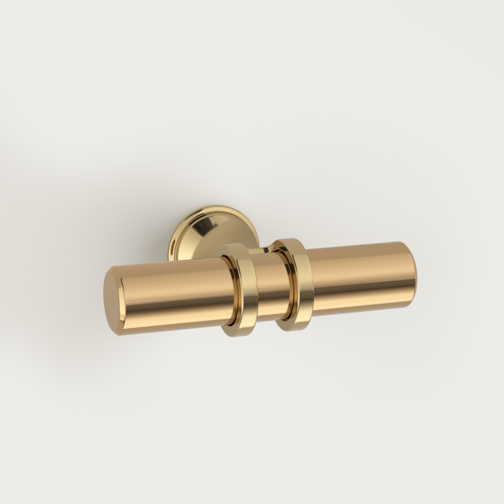 Modern Ringed T-Bar Drawer Handles & Knobs