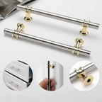 Modern Ringed T-Bar Drawer Handles & Knobs