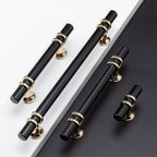 Modern Ringed T-Bar Drawer Handles & Knobs