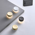 Modern Round Cupboard Knobs with Night Glow