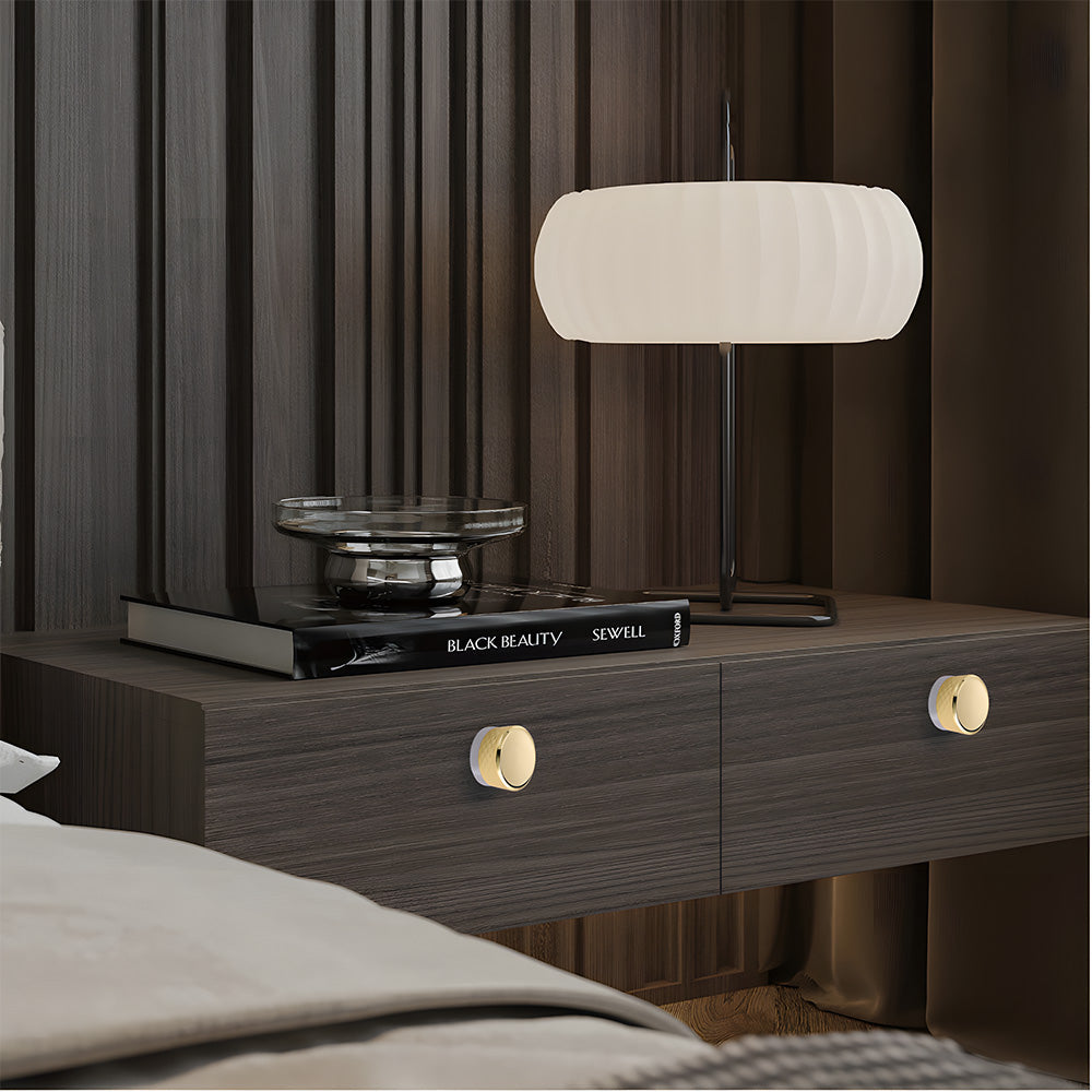 Modern Round Cupboard Knobs with Night Glow