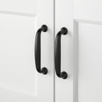 Modern Round-Foot Cupboard D Handles & Ringed Knobs