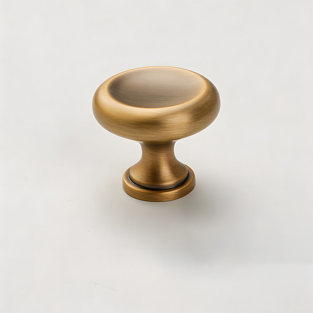 Modern Round & Square Concave Cupboard Knobs