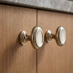 Modern Round & Square Concave Cupboard Knobs