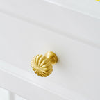 Modern Round and T-Bar Gold Cupboard Knobs