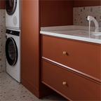 Modern Round and T-Bar Gold Cupboard Knobs