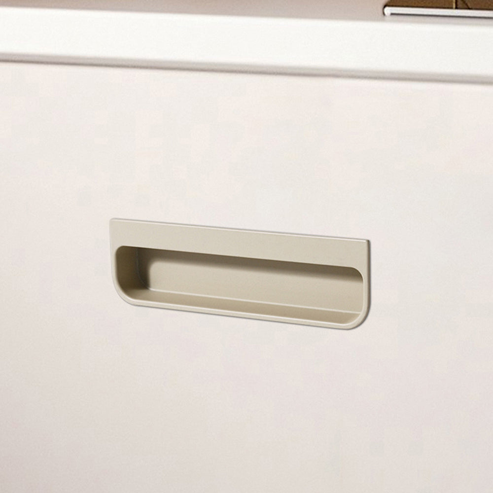 Modern Rounded-Corner Recessed Drawer Handles