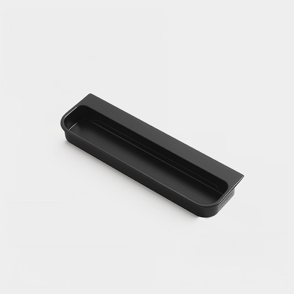 Modern Rounded-Corner Recessed Drawer Handles