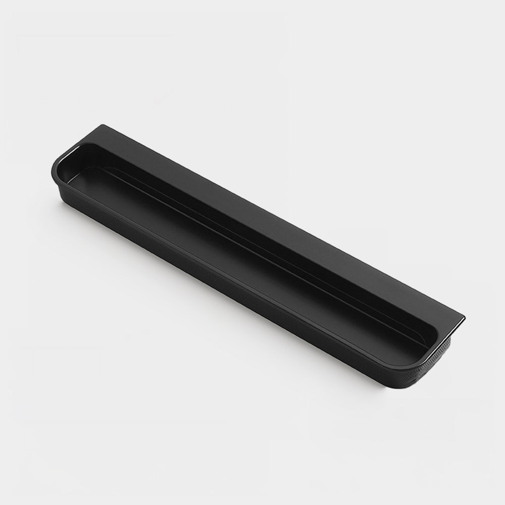 Modern Rounded-Corner Recessed Drawer Handles