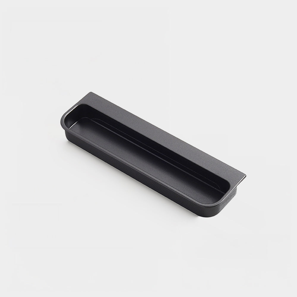 Modern Rounded-Corner Recessed Drawer Handles