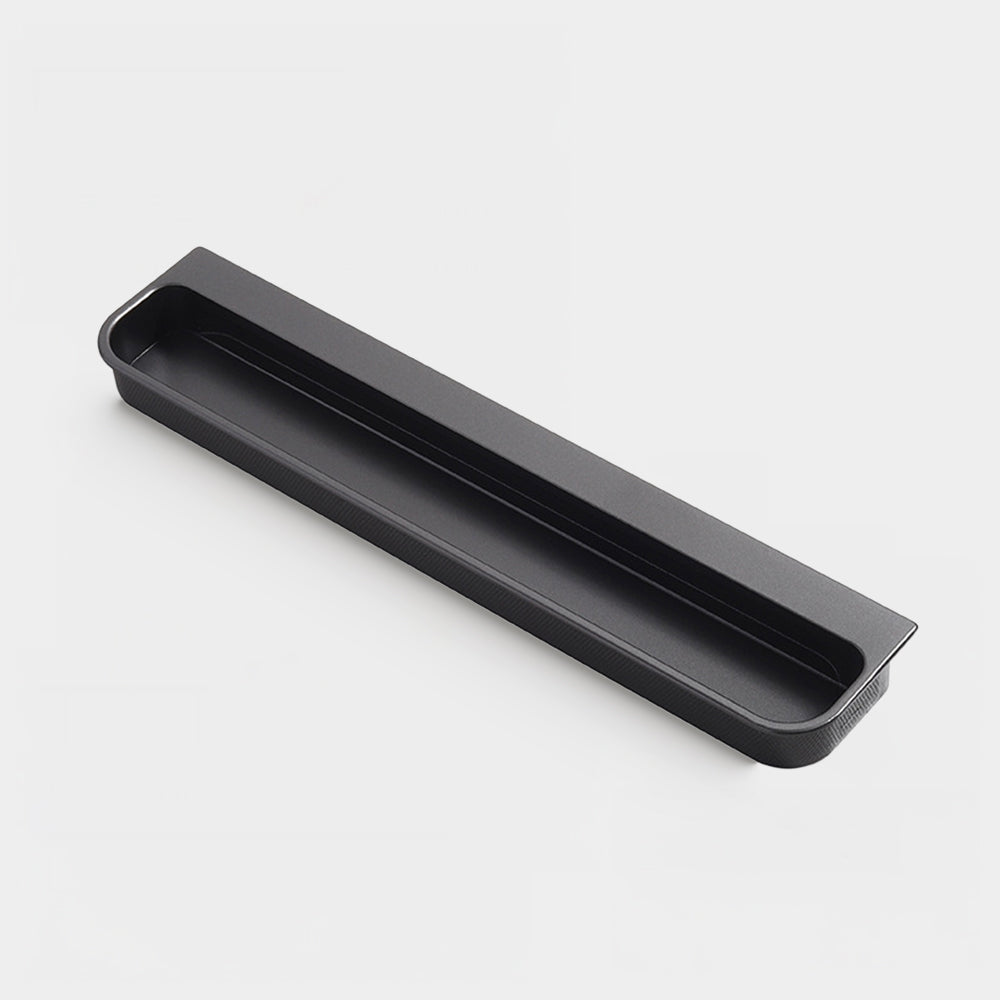 Modern Rounded-Corner Recessed Drawer Handles