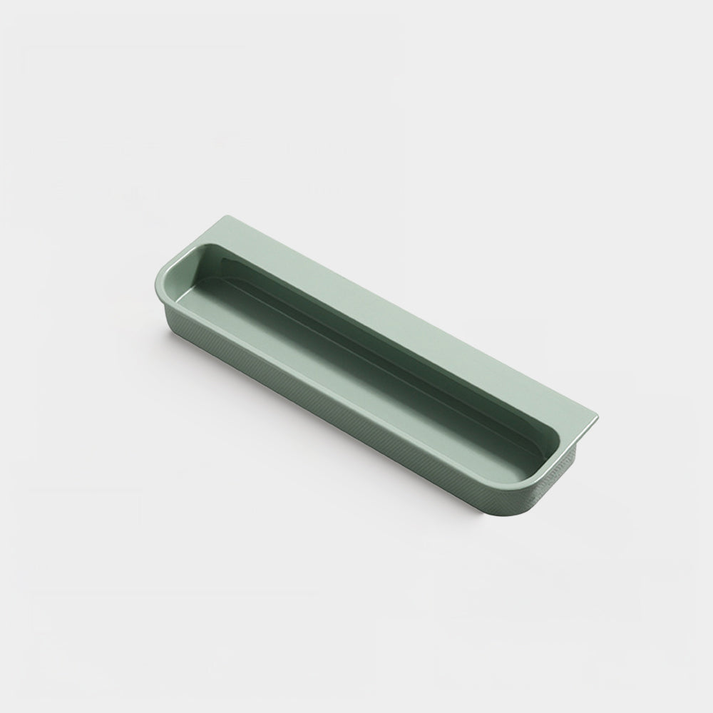 Modern Rounded-Corner Recessed Drawer Handles