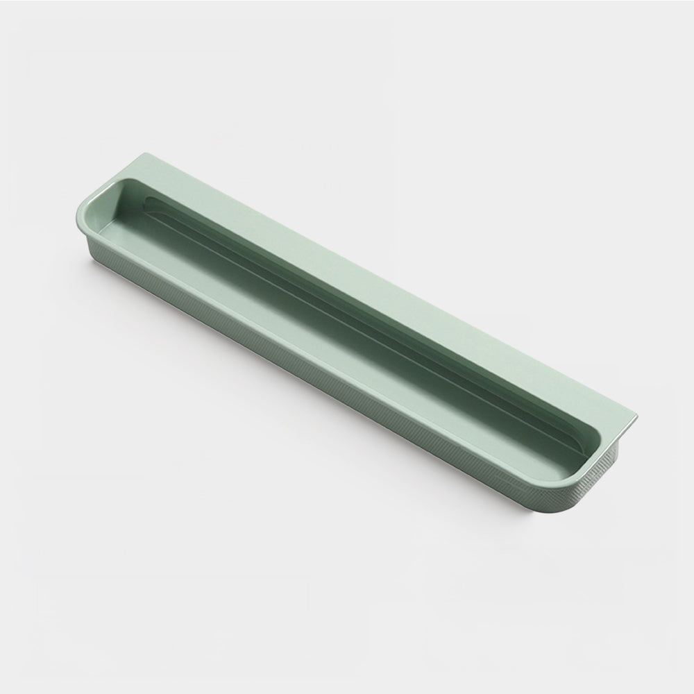 Modern Rounded-Corner Recessed Drawer Handles