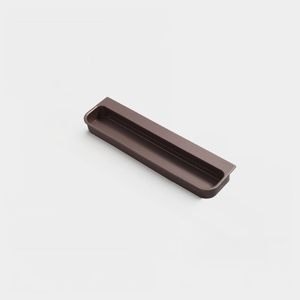 Modern Rounded-Corner Recessed Drawer Handles