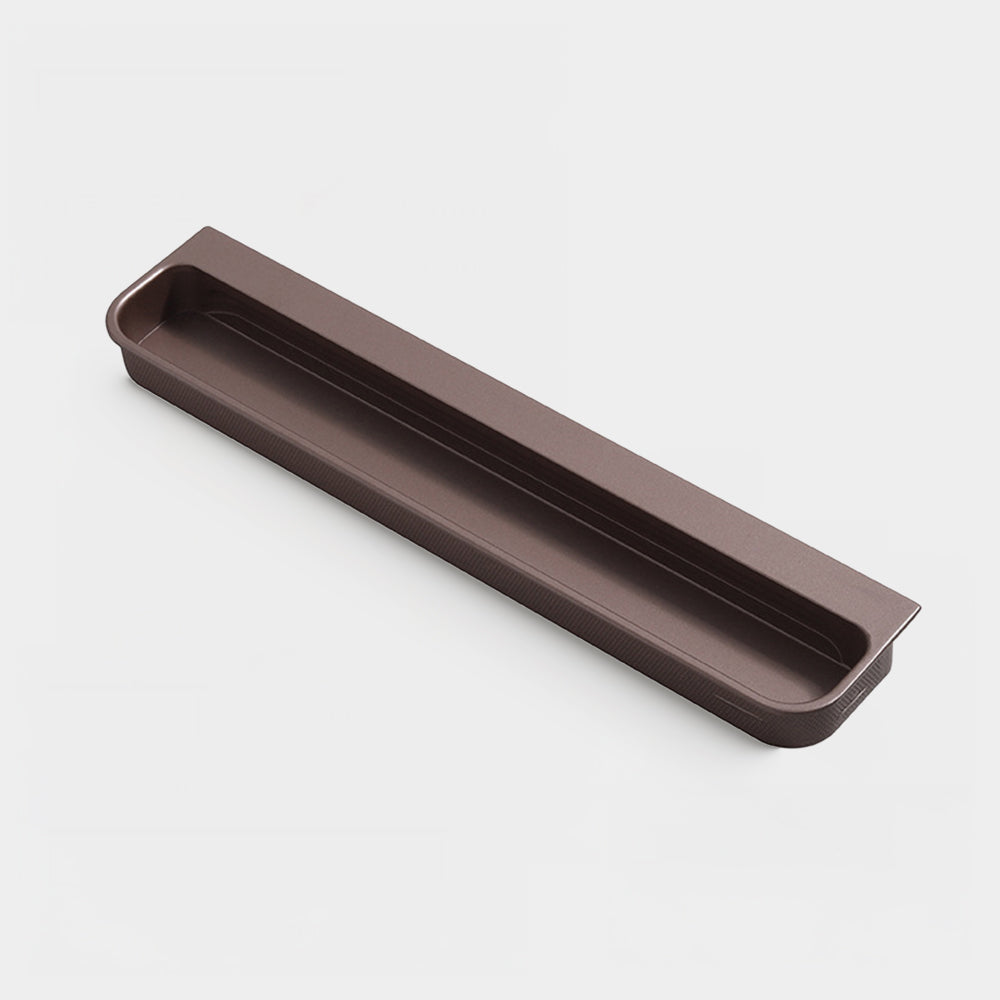 Modern Rounded-Corner Recessed Drawer Handles