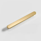 Modern Rounded-End Flat Bar Cupboard Handles & Knobs