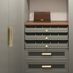 Modern Rounded-End Flat Bar Cupboard Handles & Knobs