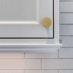 Modern Rounded-End Flat Bar Cupboard Handles & Knobs