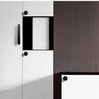 Modern Rounded-End Flat Bar Cupboard Handles & Knobs