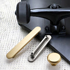 Modern Rounded-End Flat Bar Cupboard Handles & Knobs