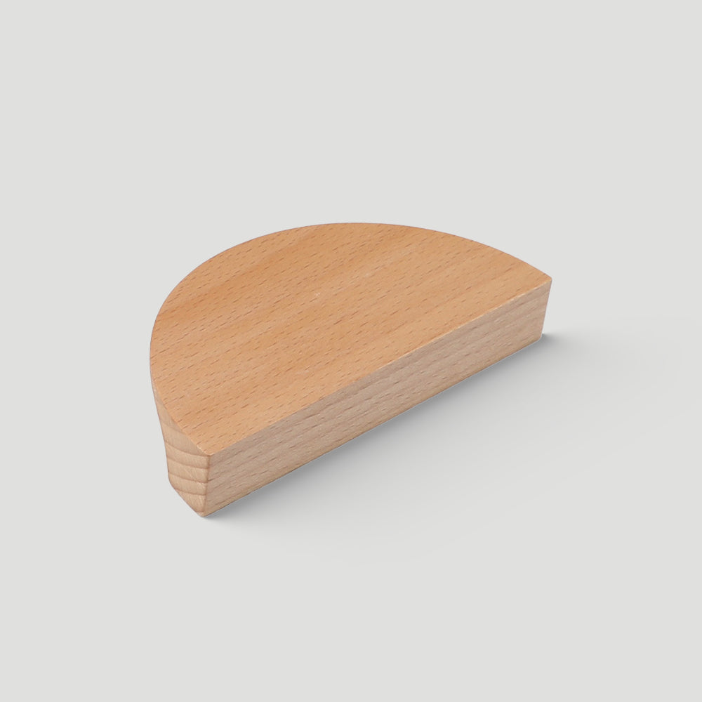 Modern Semi-Circle Wooden Drawer Handles