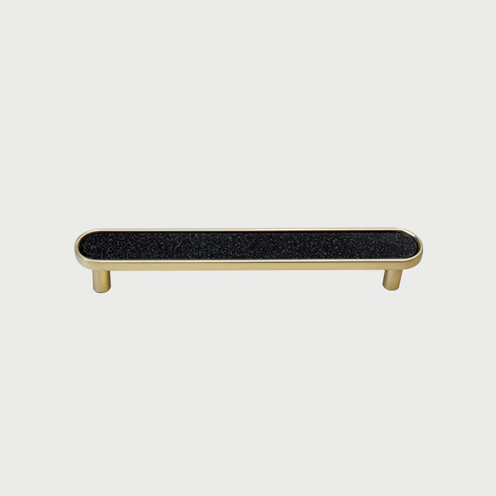 Modern Shell Inlay T-Bar Cupboard Handles and Knobs