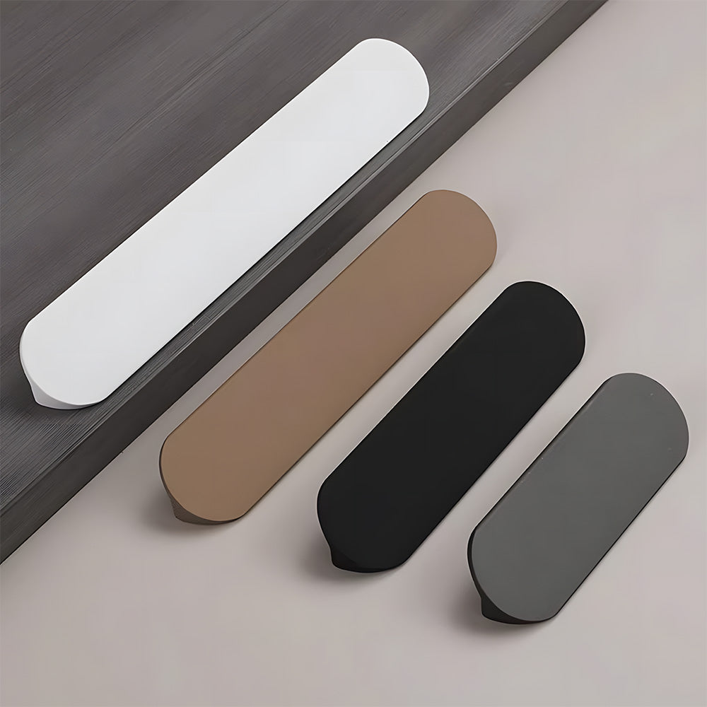 Modern Slim Finger Pull Handles for Drawers & Cupboards