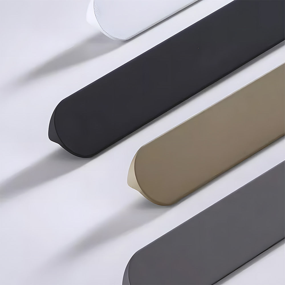 Modern Slim Finger Pull Handles for Drawers & Cupboards