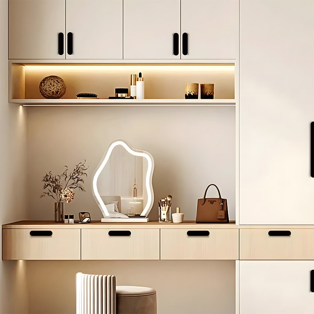 Modern Slim Finger Pull Handles for Drawers & Cupboards