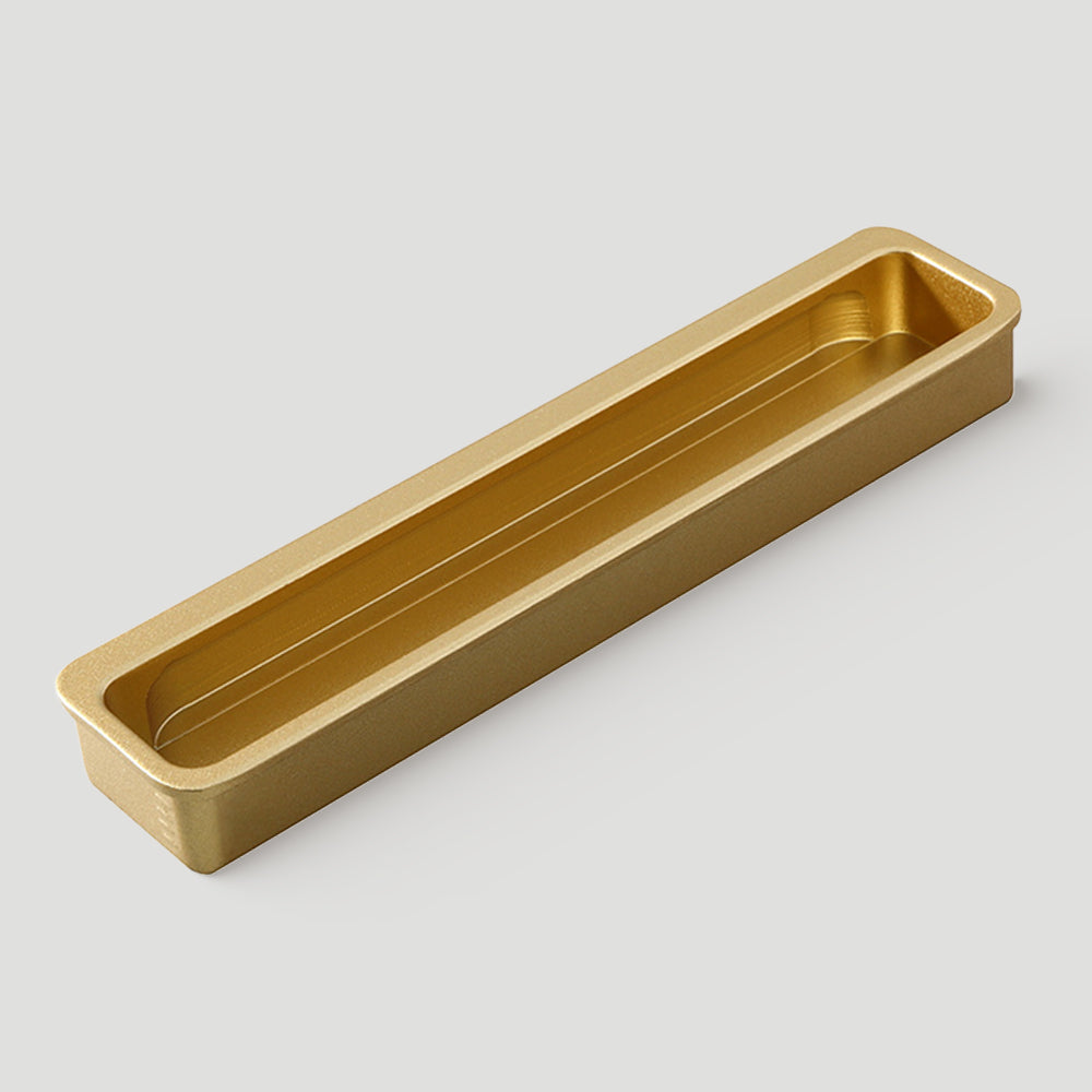 Modern Slotted Recessed Cupboard Handles for Sliding Doors