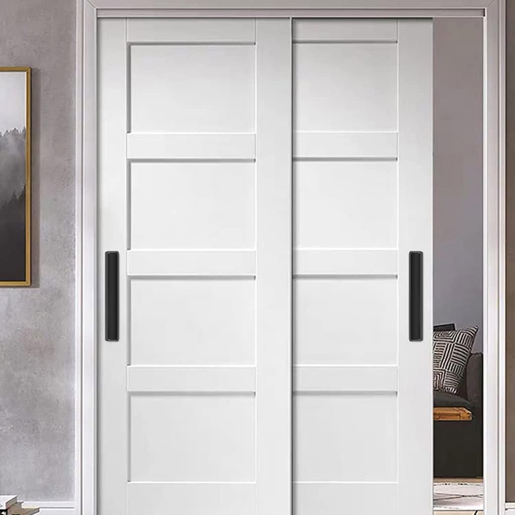 Modern Slotted Recessed Cupboard Handles for Sliding Doors