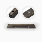 Modern Solid Brass Bar Drawer Handles and Knobs