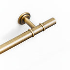 Modern Solid Brass T-Bar Cupboard Handles and Knobs