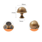 Modern Solid Brass T-Bar Cupboard Handles and Knobs