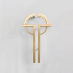 Modern Split-Circle Cupboard Door Handles