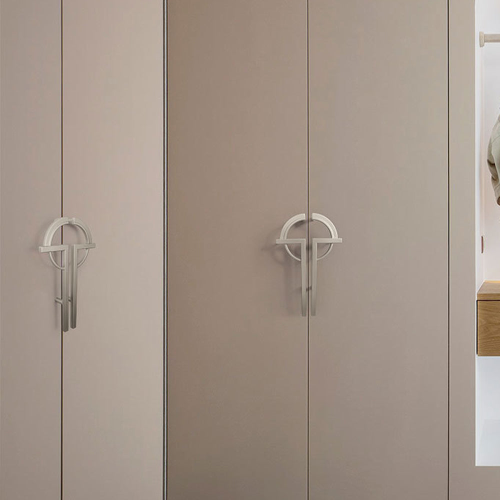 Modern Split-Circle Cupboard Door Handles