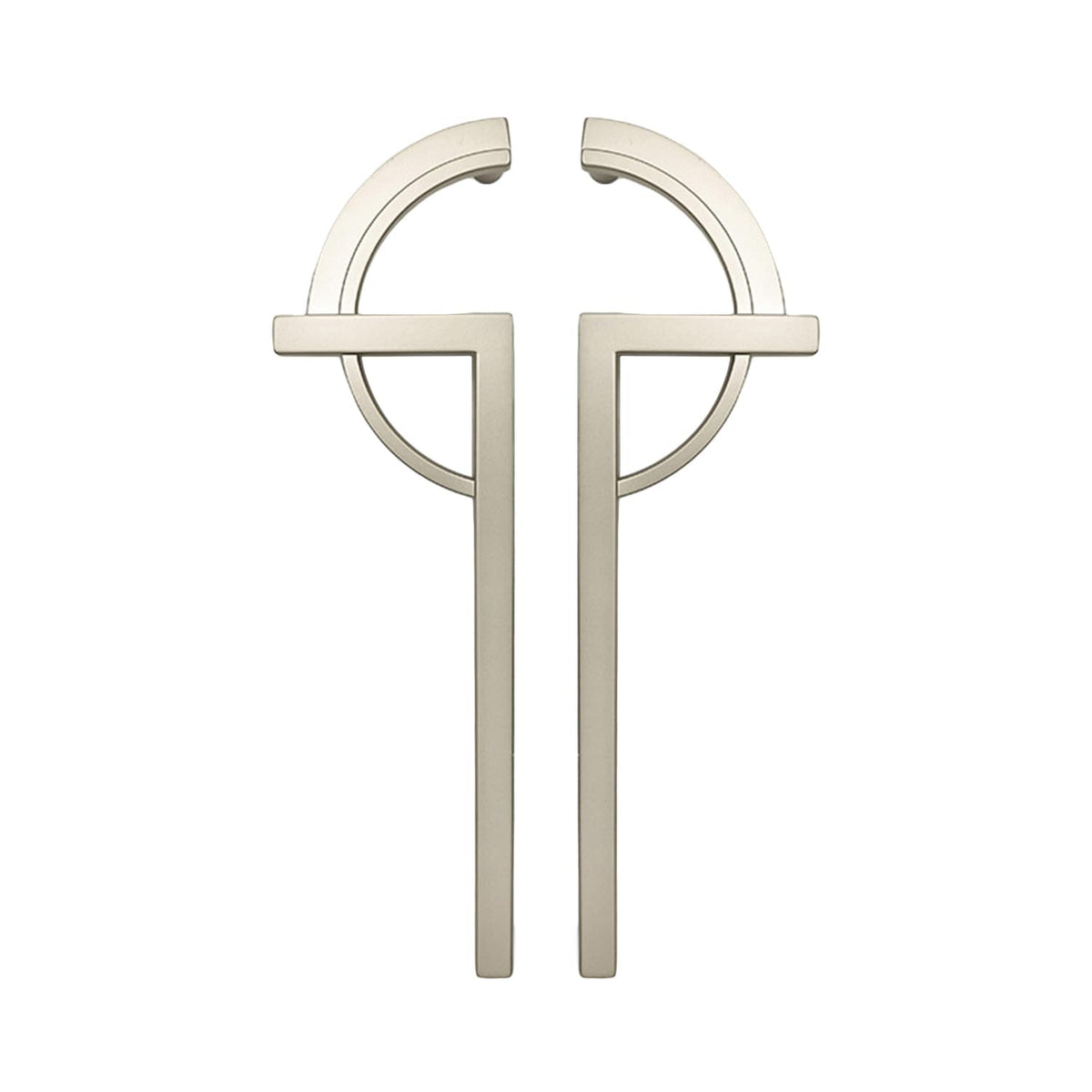 Modern Split-Circle Cupboard Door Handles